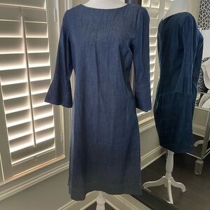 Talbots Blue Denim Dress Size 4